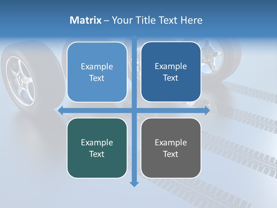 Wheel Tyre Round PowerPoint Template