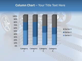 Wheel Tyre Round PowerPoint Template