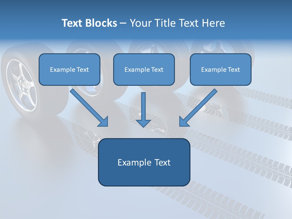 Wheel Tyre Round PowerPoint Template