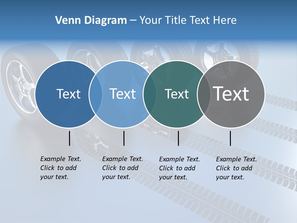 Wheel Tyre Round PowerPoint Template