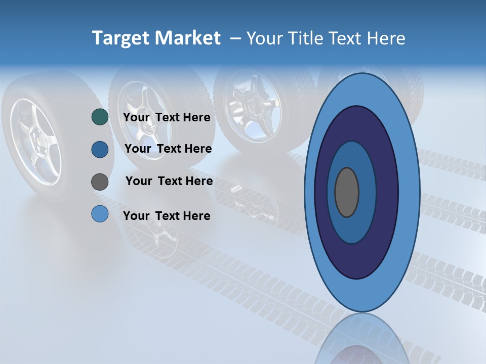 Wheel Tyre Round PowerPoint Template