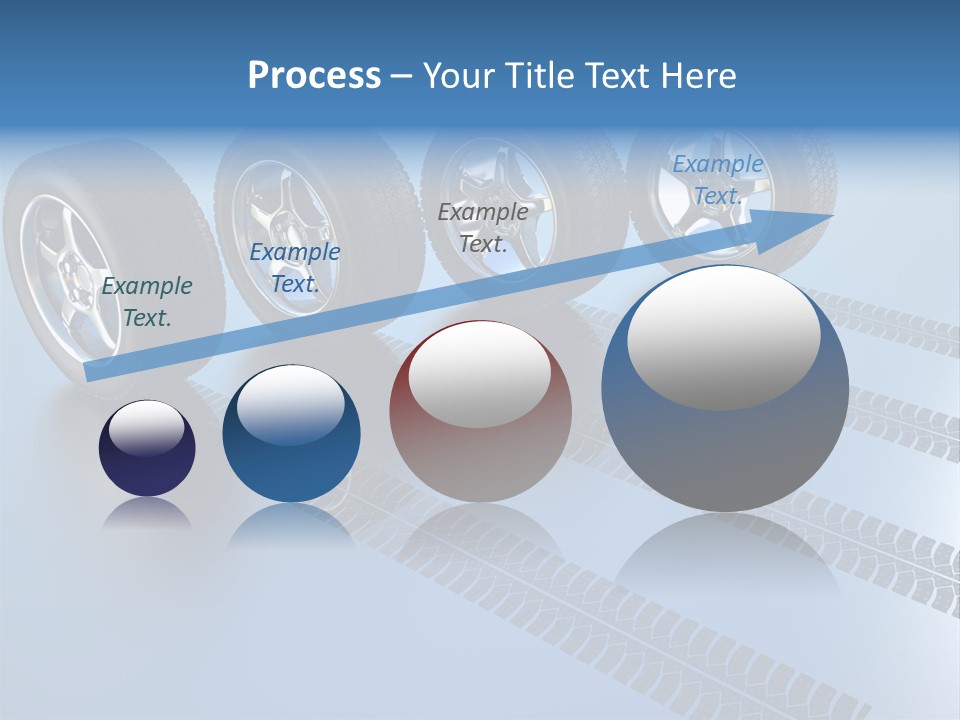 Wheel Tyre Round PowerPoint Template