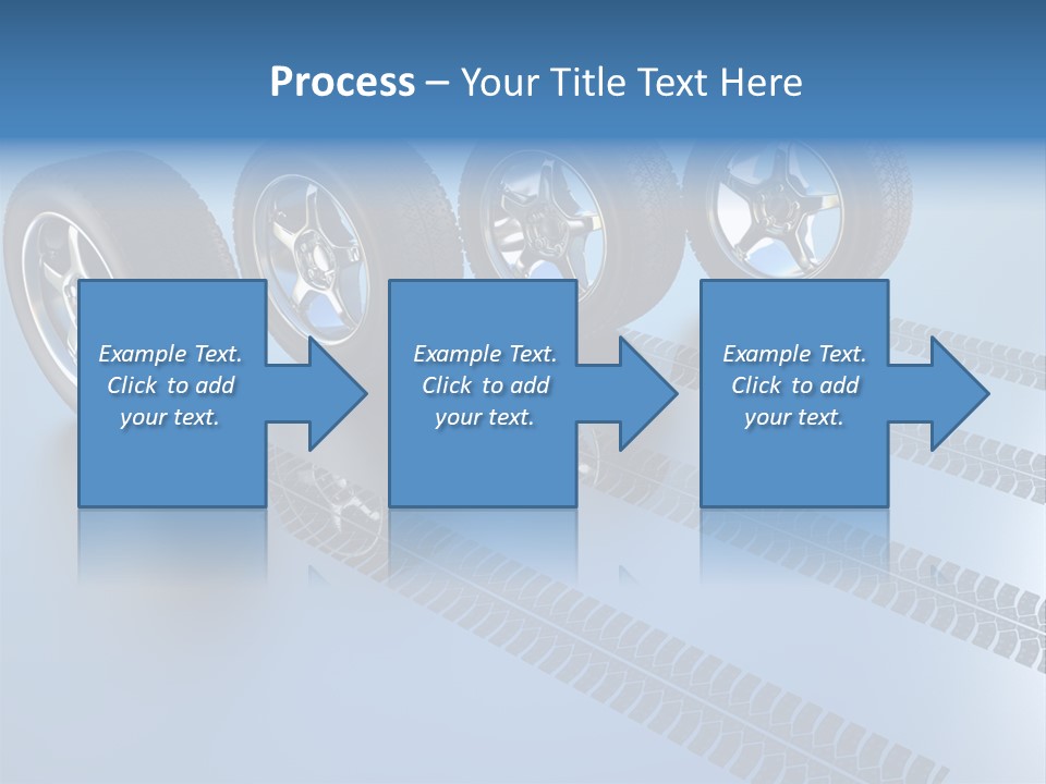 Wheel Tyre Round PowerPoint Template