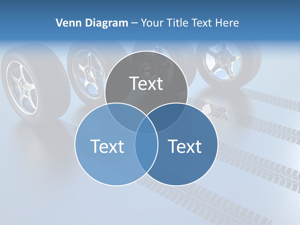 Wheel Tyre Round PowerPoint Template