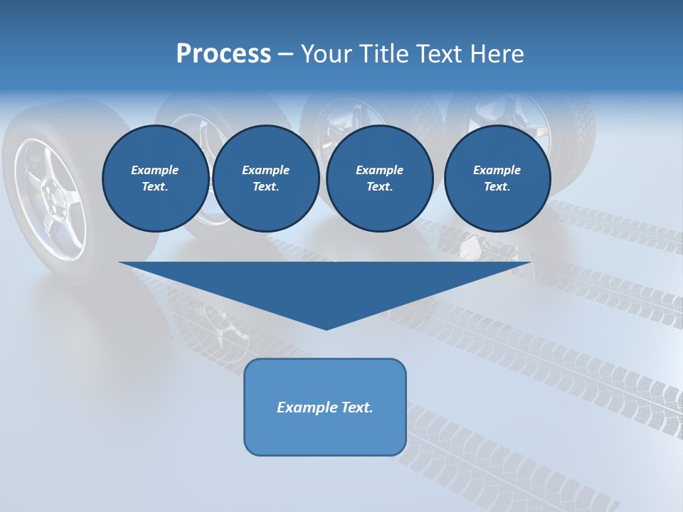 Wheel Tyre Round PowerPoint Template