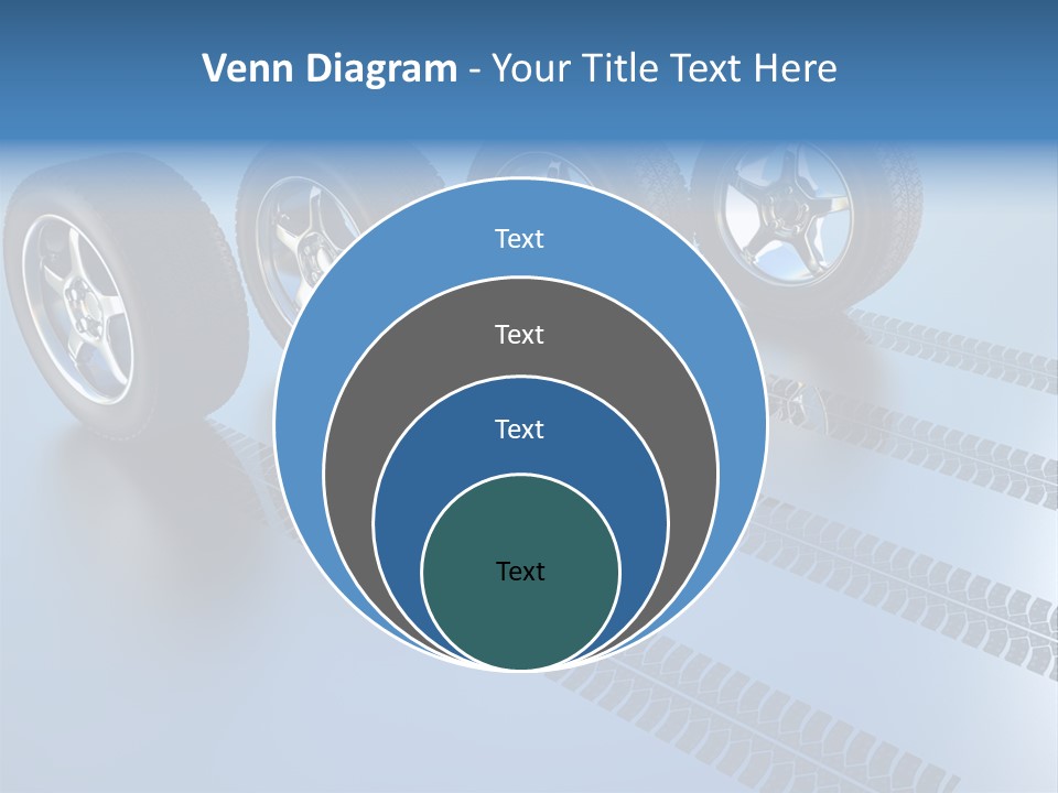 Wheel Tyre Round PowerPoint Template
