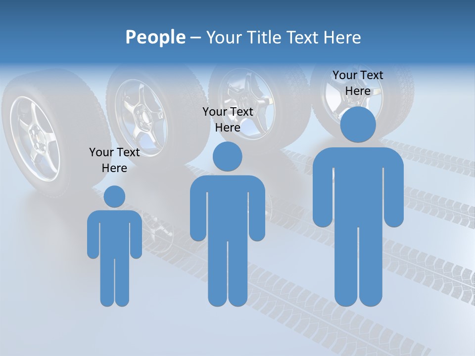 Wheel Tyre Round PowerPoint Template