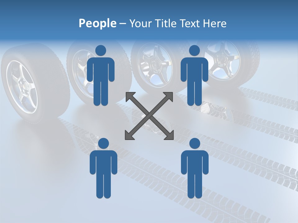 Wheel Tyre Round PowerPoint Template