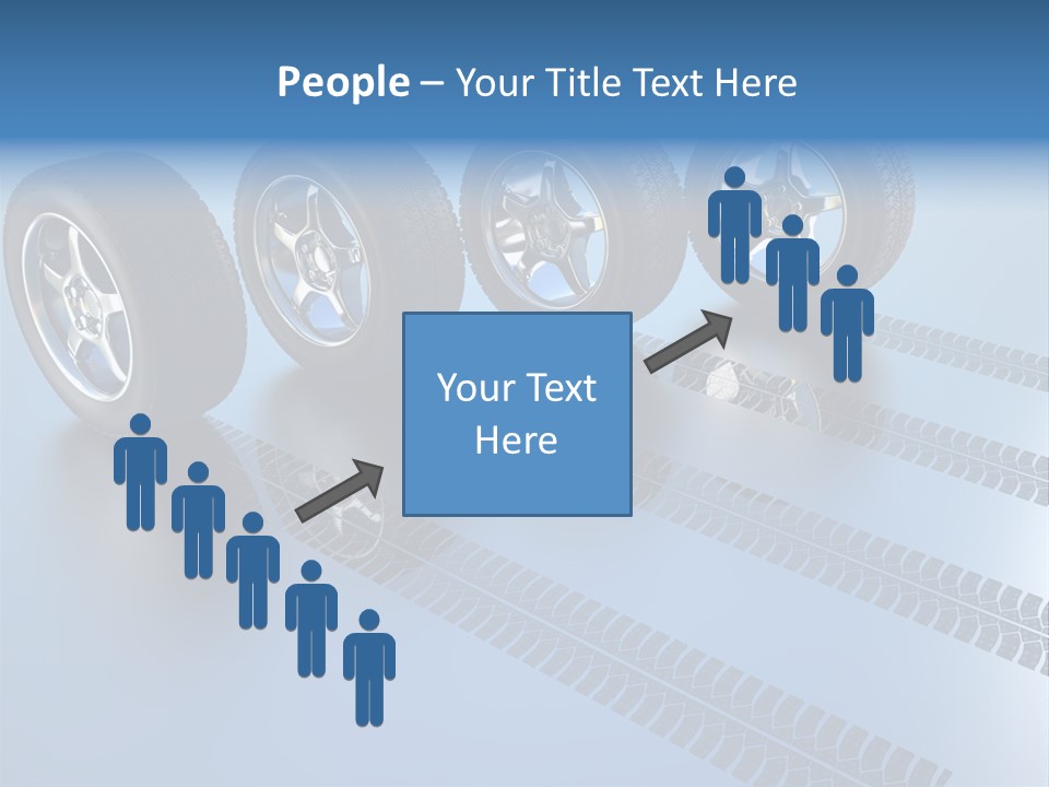 Wheel Tyre Round PowerPoint Template