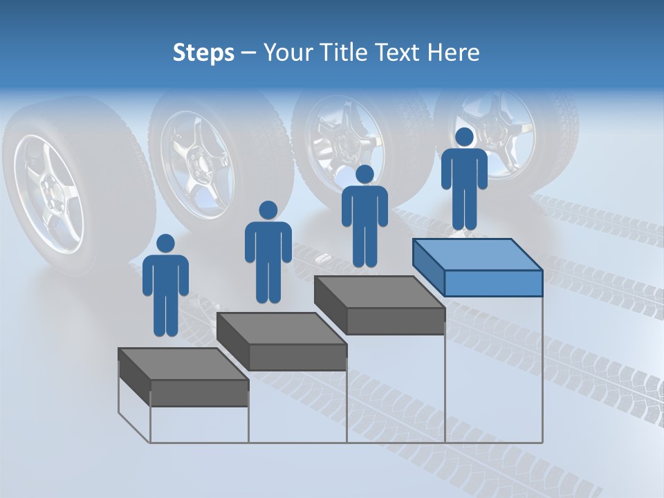 Wheel Tyre Round PowerPoint Template