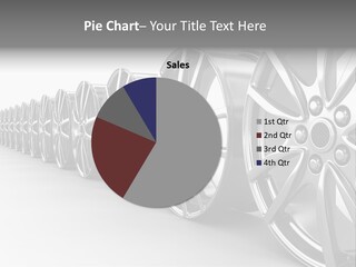 Silver Drive Fiber PowerPoint Template