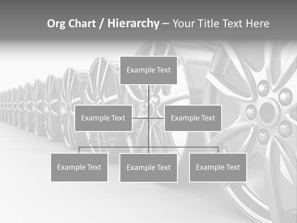 Silver Drive Fiber PowerPoint Template