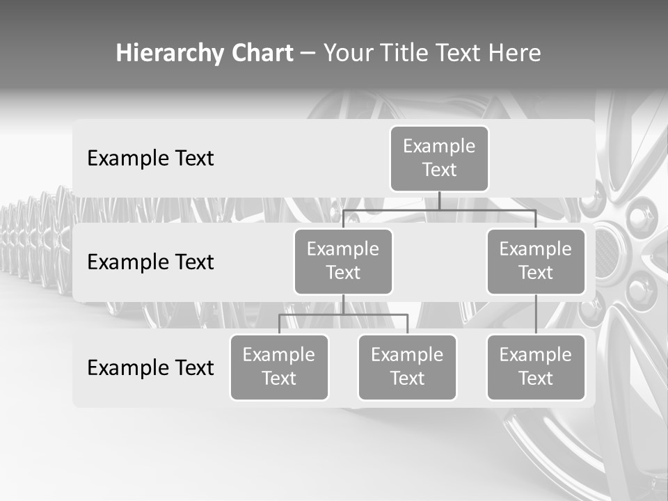 Silver Drive Fiber PowerPoint Template
