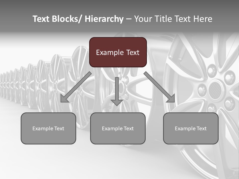 Silver Drive Fiber PowerPoint Template