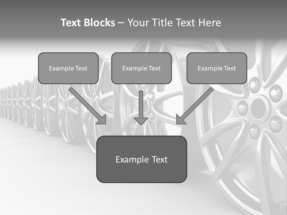 Silver Drive Fiber PowerPoint Template