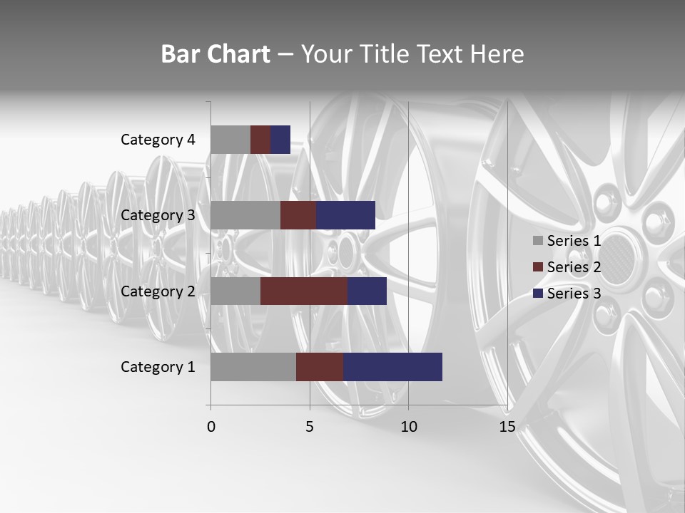 Silver Drive Fiber PowerPoint Template