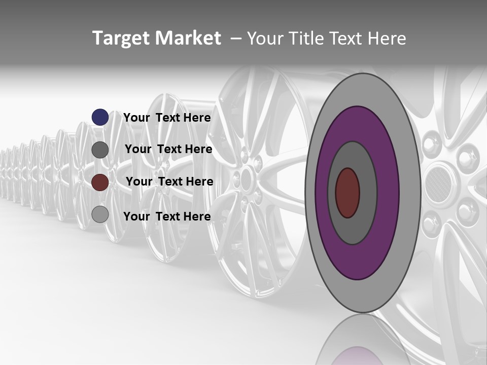 Silver Drive Fiber PowerPoint Template