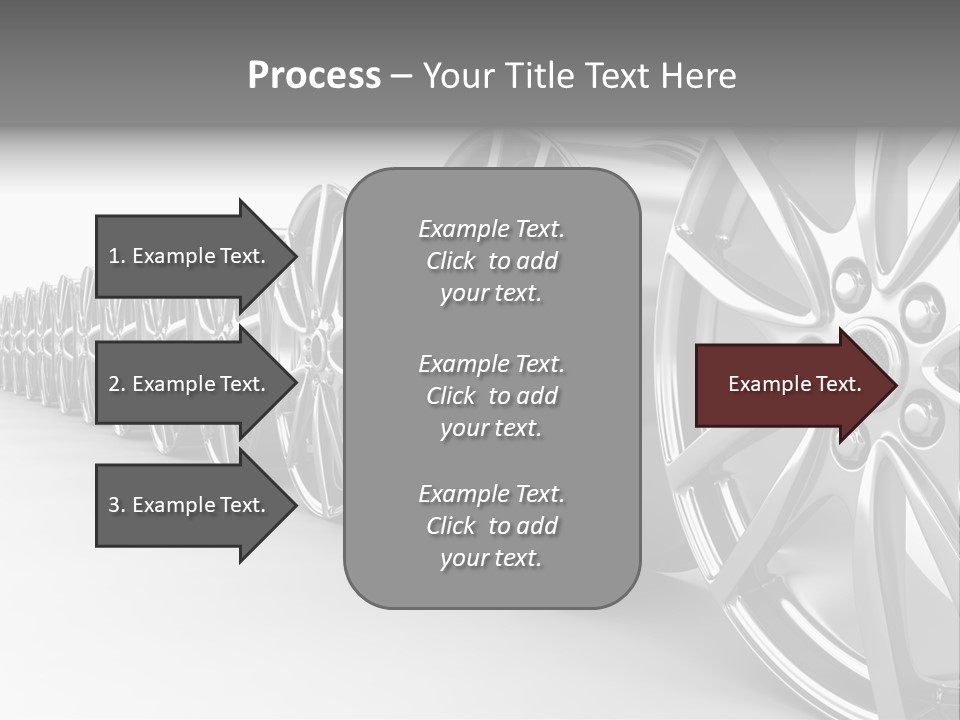 Silver Drive Fiber PowerPoint Template