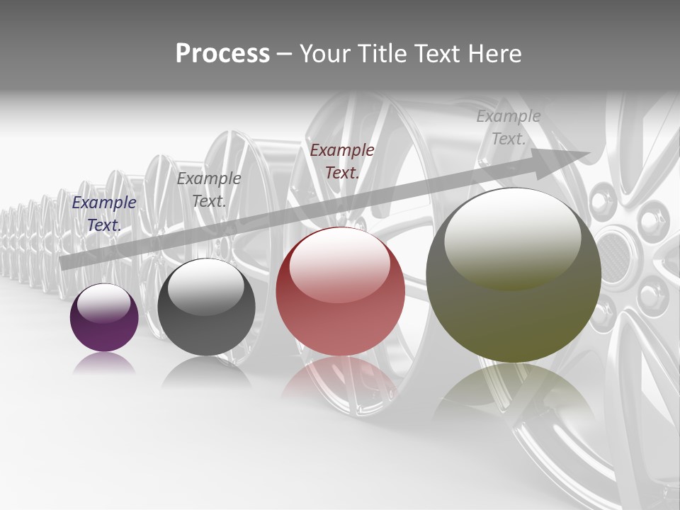 Silver Drive Fiber PowerPoint Template