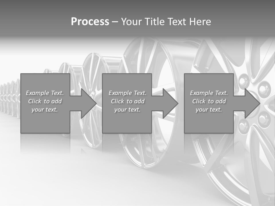 Silver Drive Fiber PowerPoint Template