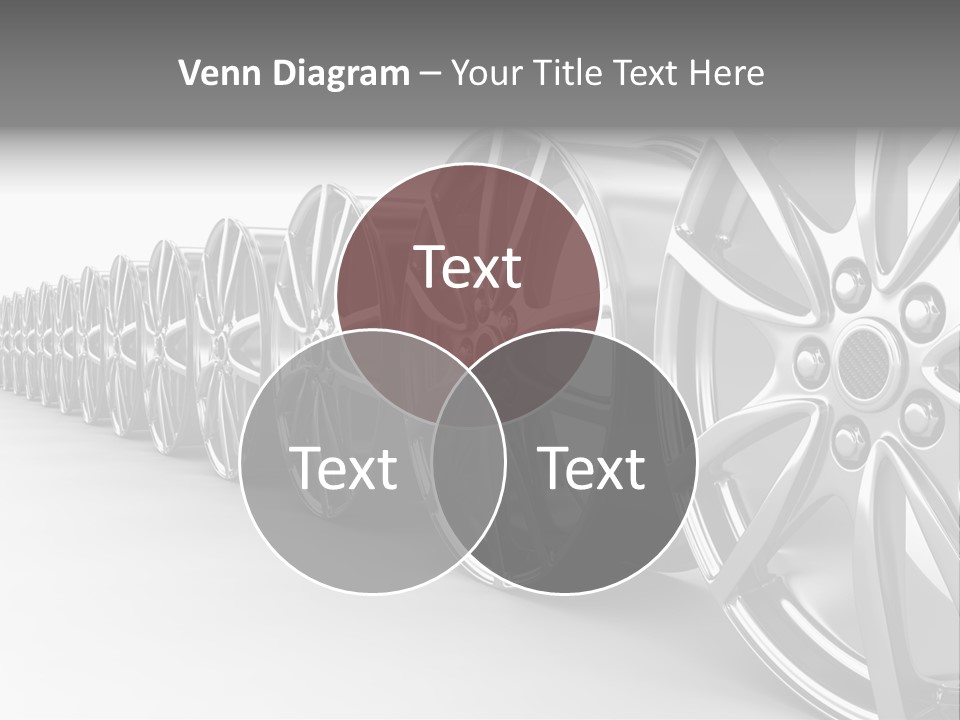 Silver Drive Fiber PowerPoint Template