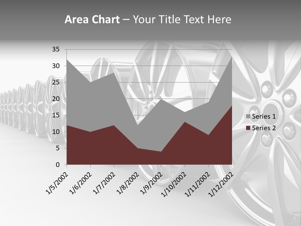Silver Drive Fiber PowerPoint Template