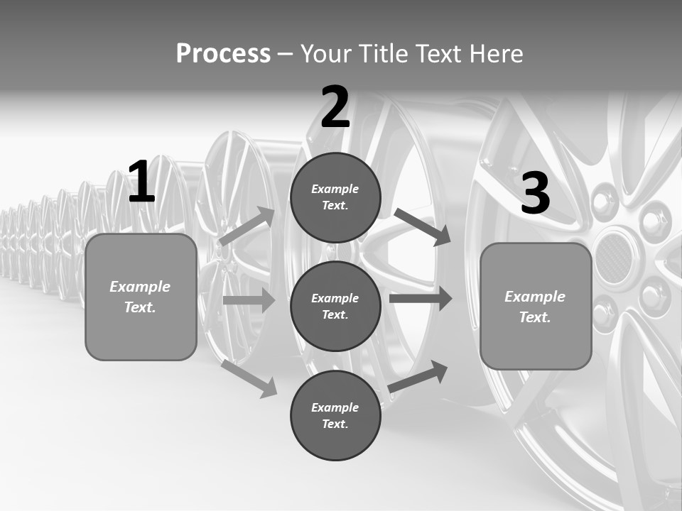 Silver Drive Fiber PowerPoint Template