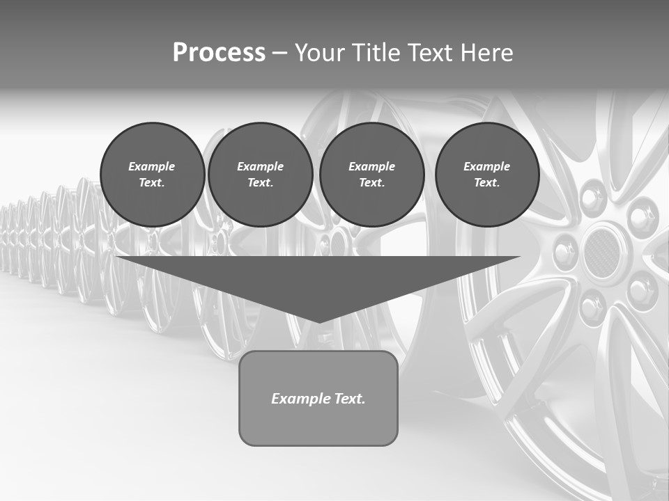 Silver Drive Fiber PowerPoint Template