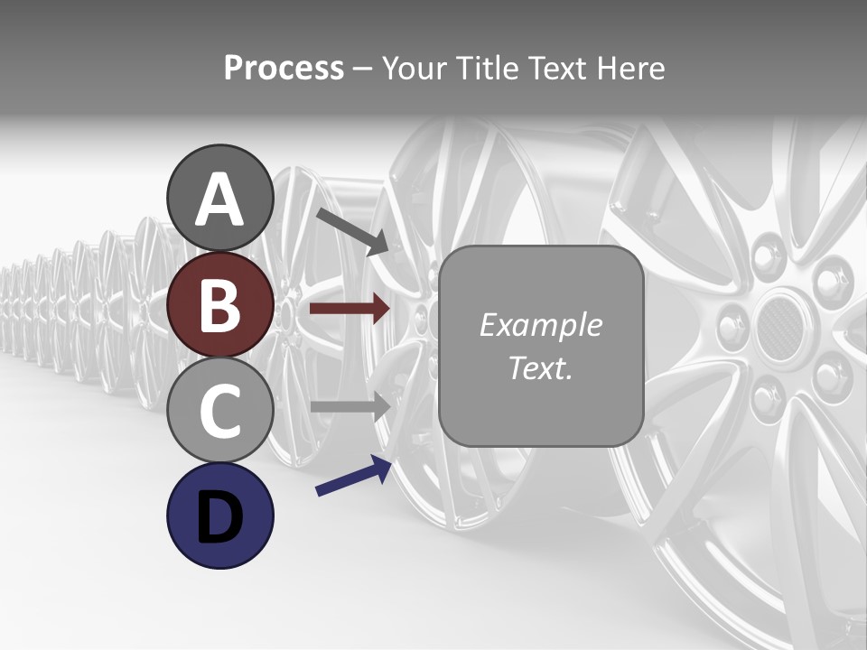 Silver Drive Fiber PowerPoint Template