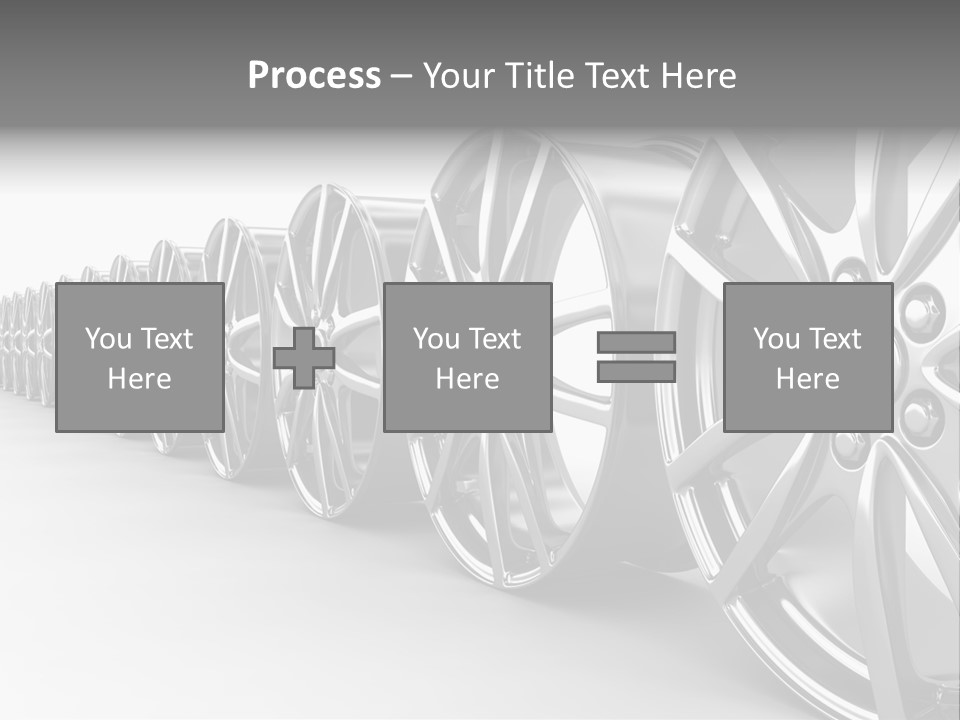 Silver Drive Fiber PowerPoint Template