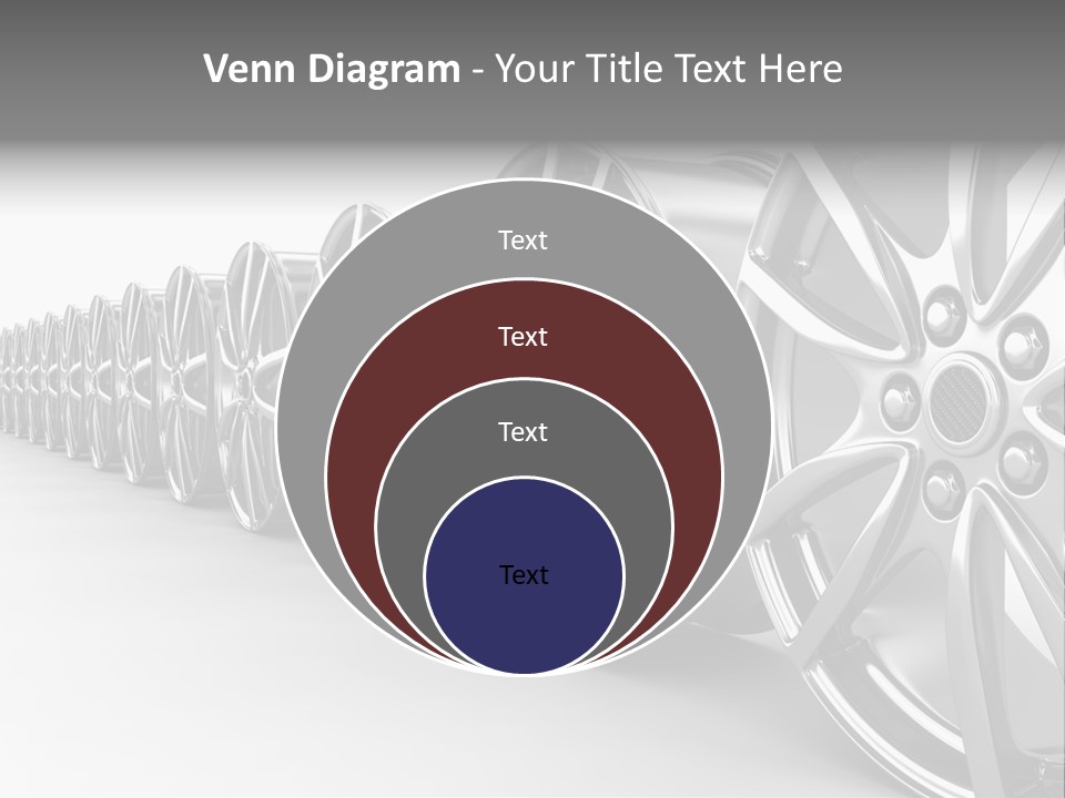 Silver Drive Fiber PowerPoint Template