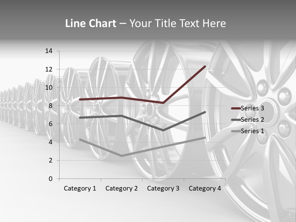 Silver Drive Fiber PowerPoint Template
