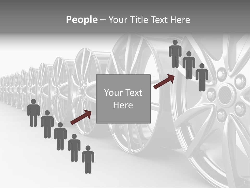 Silver Drive Fiber PowerPoint Template