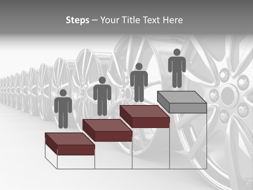 Silver Drive Fiber PowerPoint Template