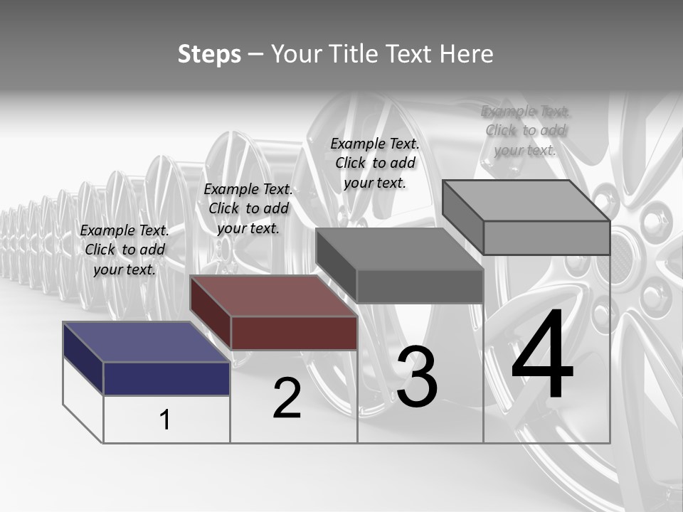 Silver Drive Fiber PowerPoint Template