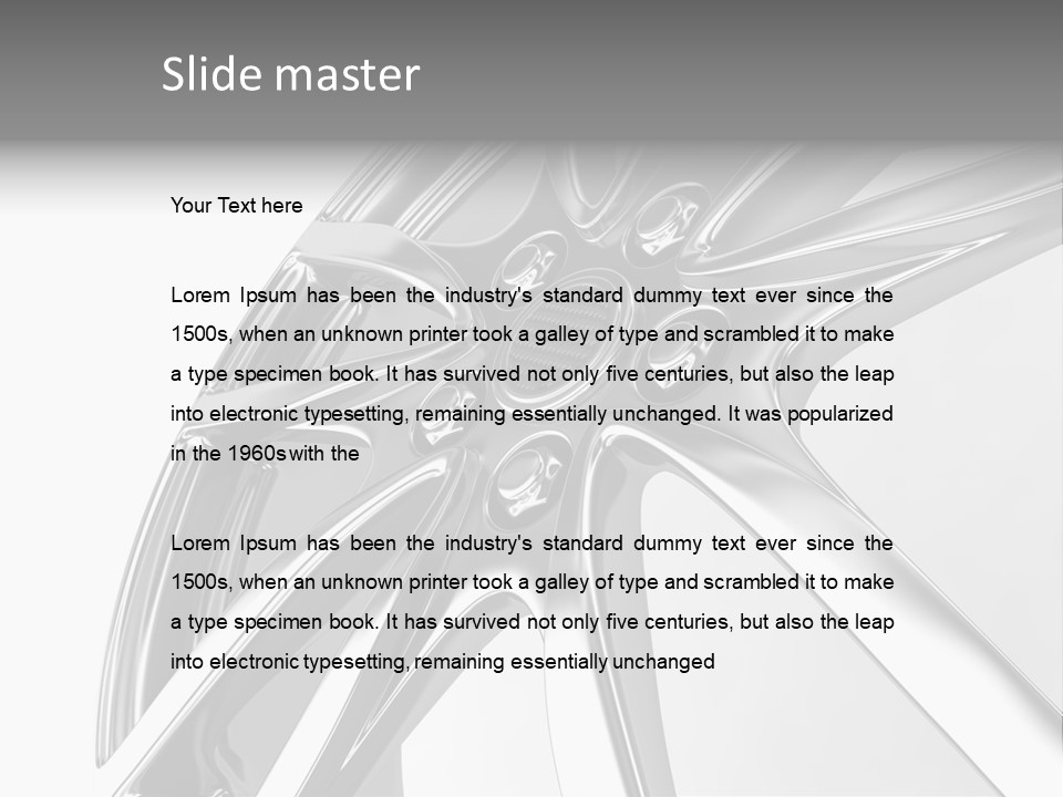 View Sports Isolated PowerPoint Template