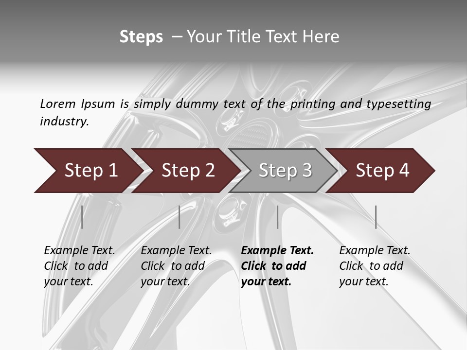 View Sports Isolated PowerPoint Template