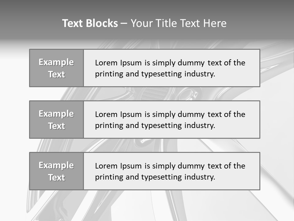 View Sports Isolated PowerPoint Template
