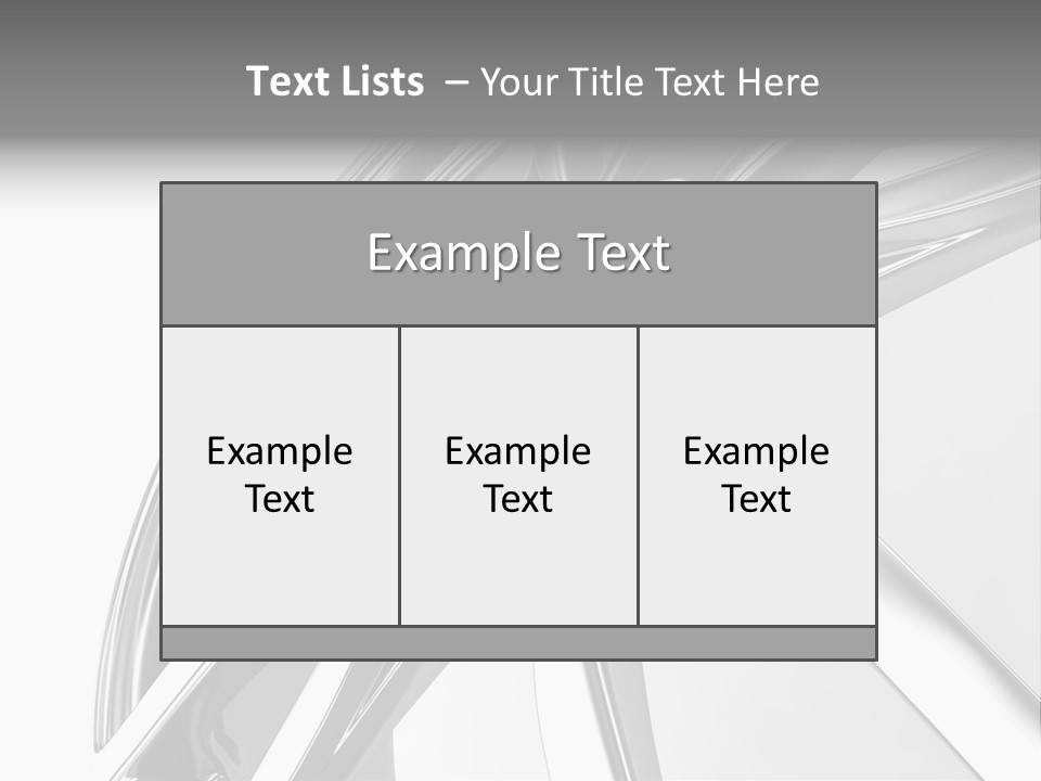 View Sports Isolated PowerPoint Template