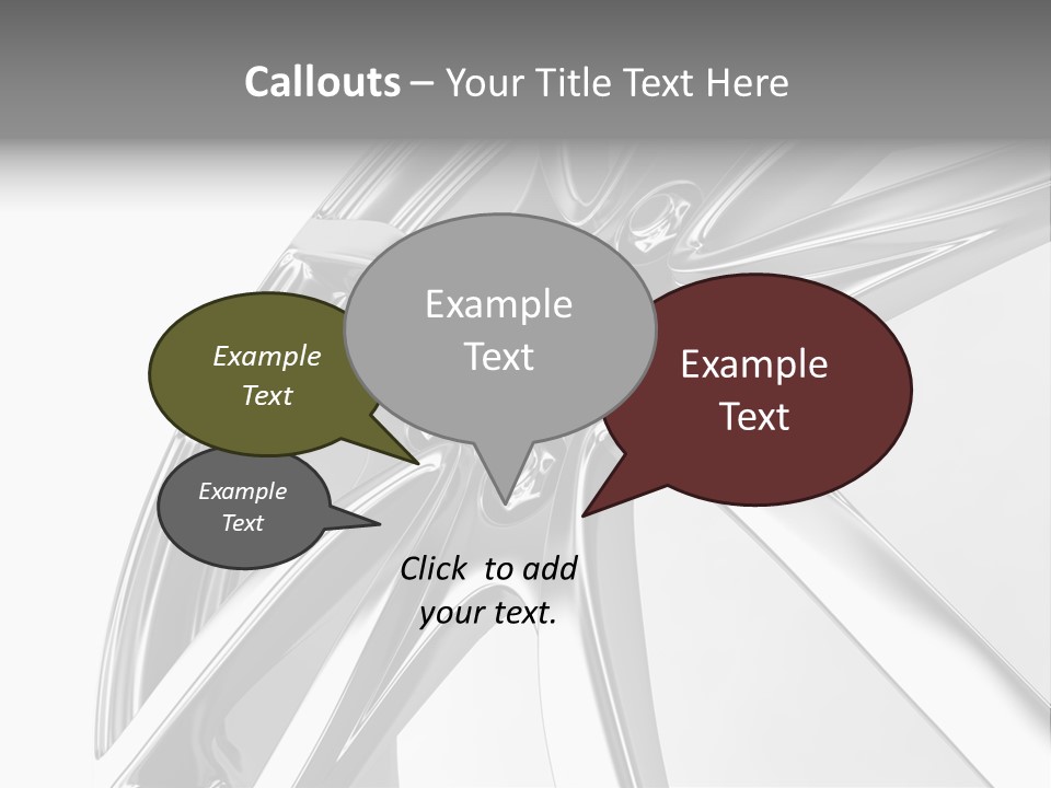 View Sports Isolated PowerPoint Template