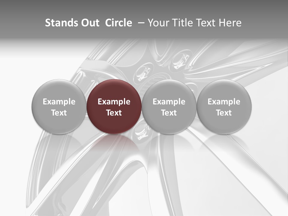 View Sports Isolated PowerPoint Template