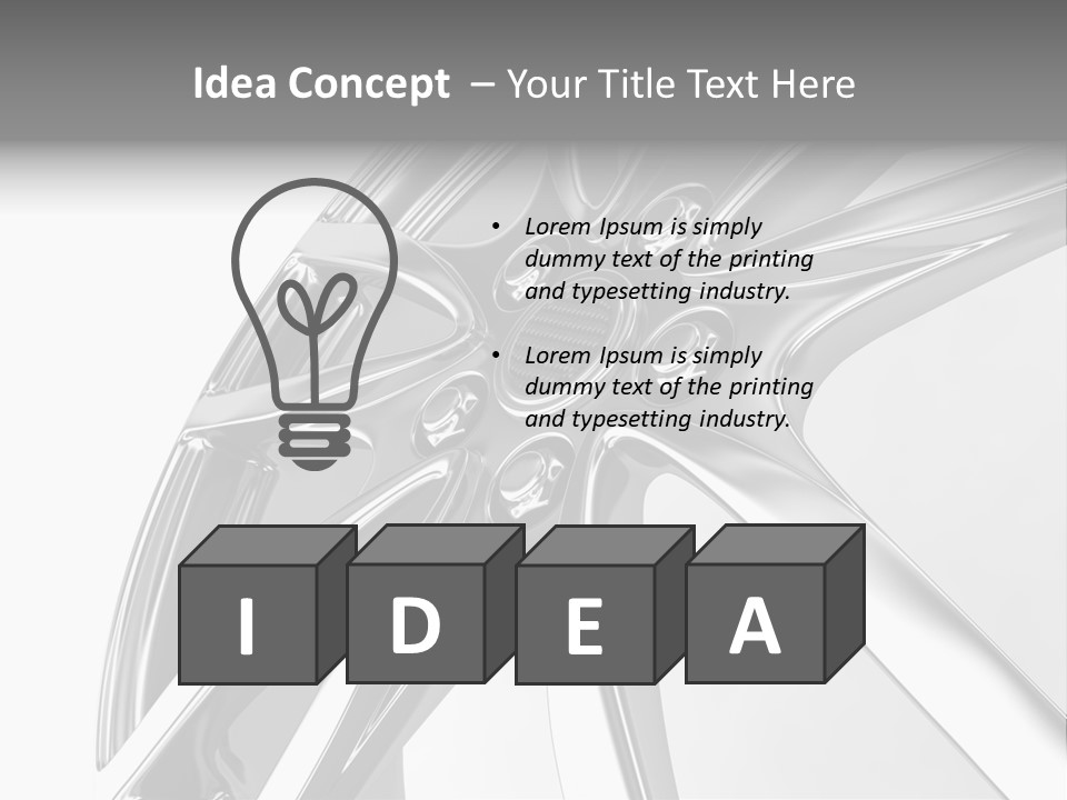 View Sports Isolated PowerPoint Template