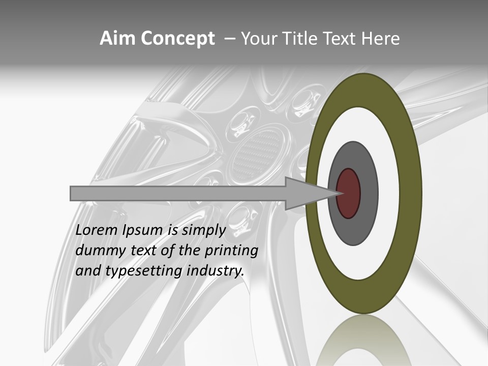 View Sports Isolated PowerPoint Template