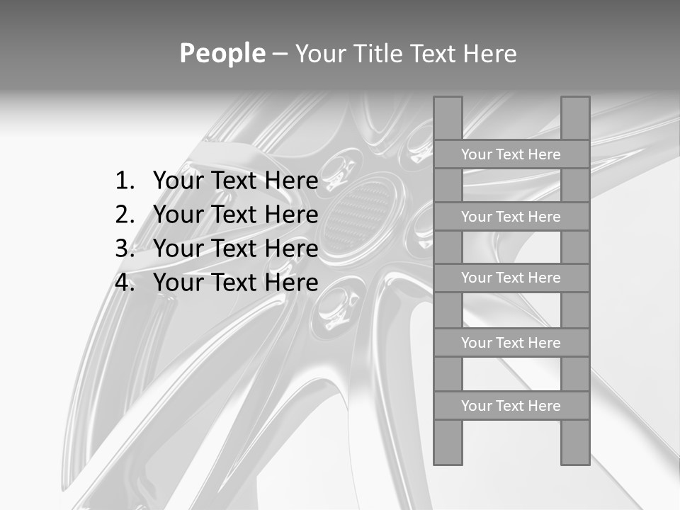 View Sports Isolated PowerPoint Template