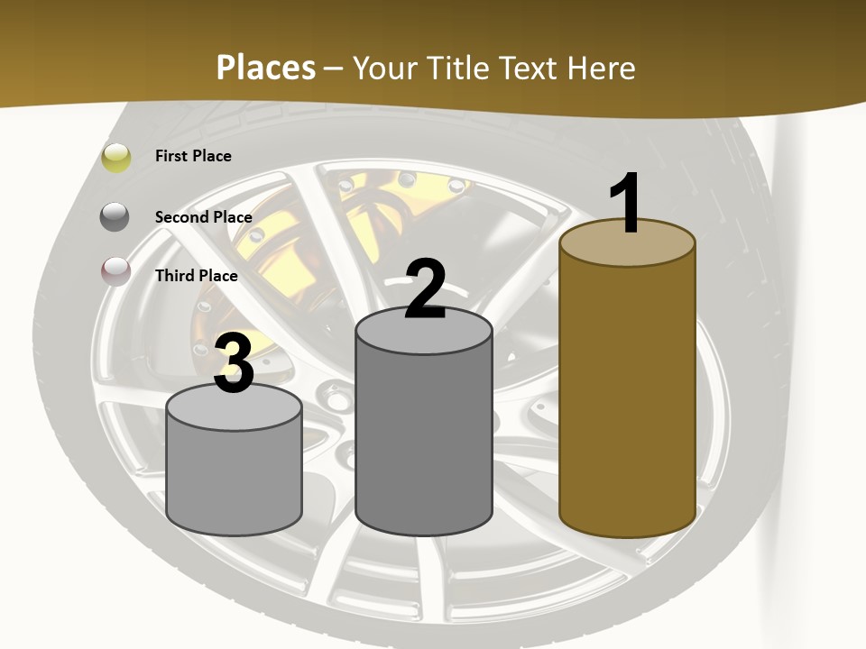 Sport Wheel Repair PowerPoint Template