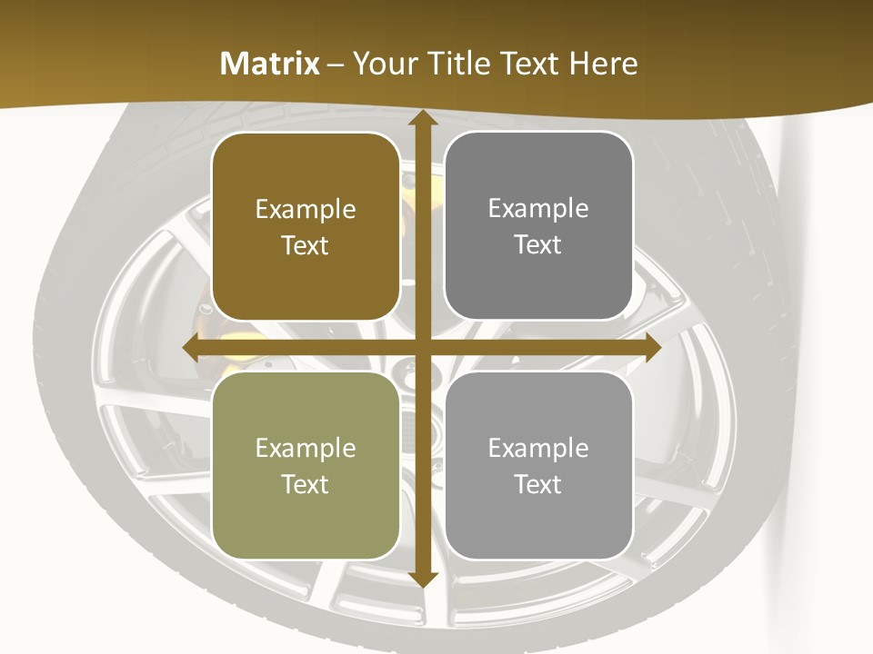 Sport Wheel Repair PowerPoint Template