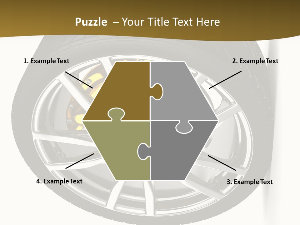 Sport Wheel Repair PowerPoint Template