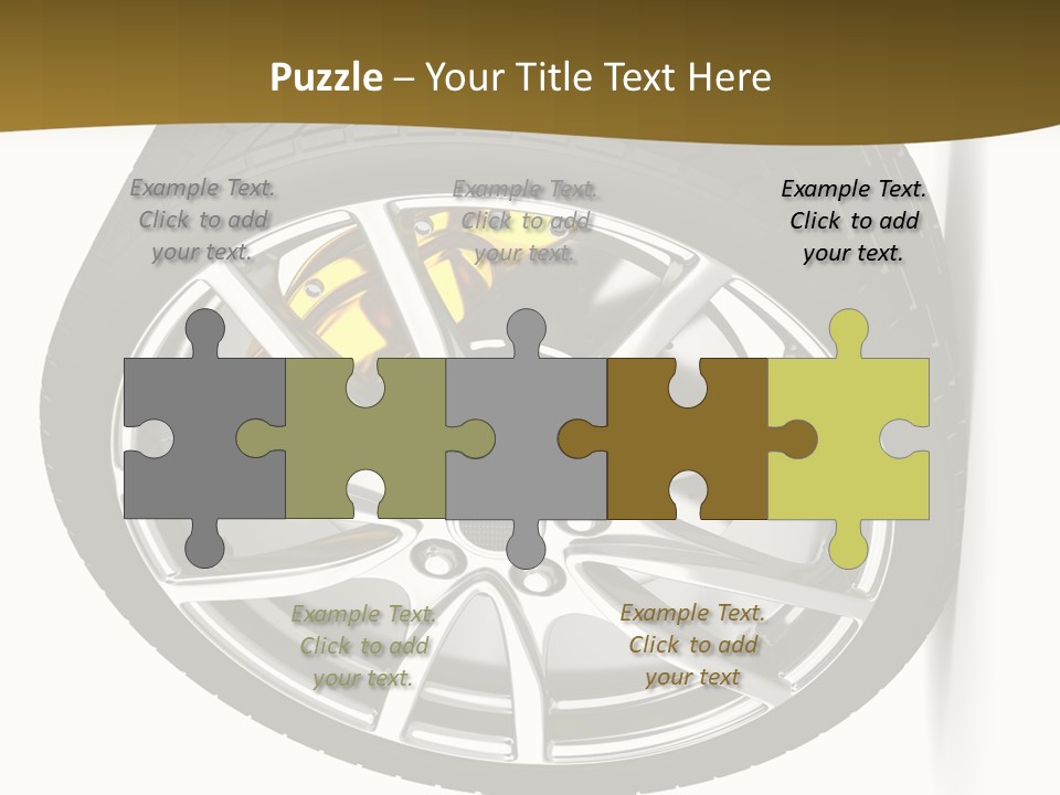 Sport Wheel Repair PowerPoint Template