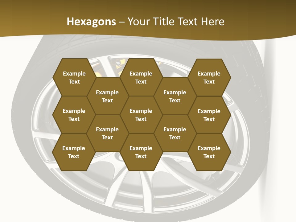 Sport Wheel Repair PowerPoint Template