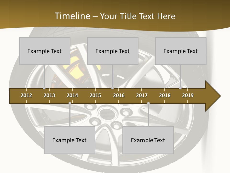 Sport Wheel Repair PowerPoint Template